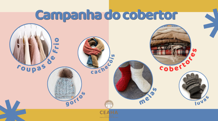Aquecendo Corações: participe da campanha do cobertor 2026
