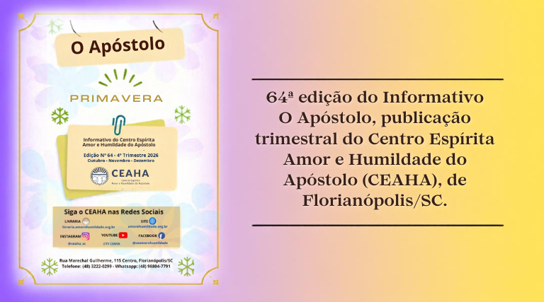 Informativo O Apóstolo – 64ª edição